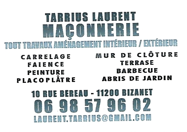 Laurent tarrius carte